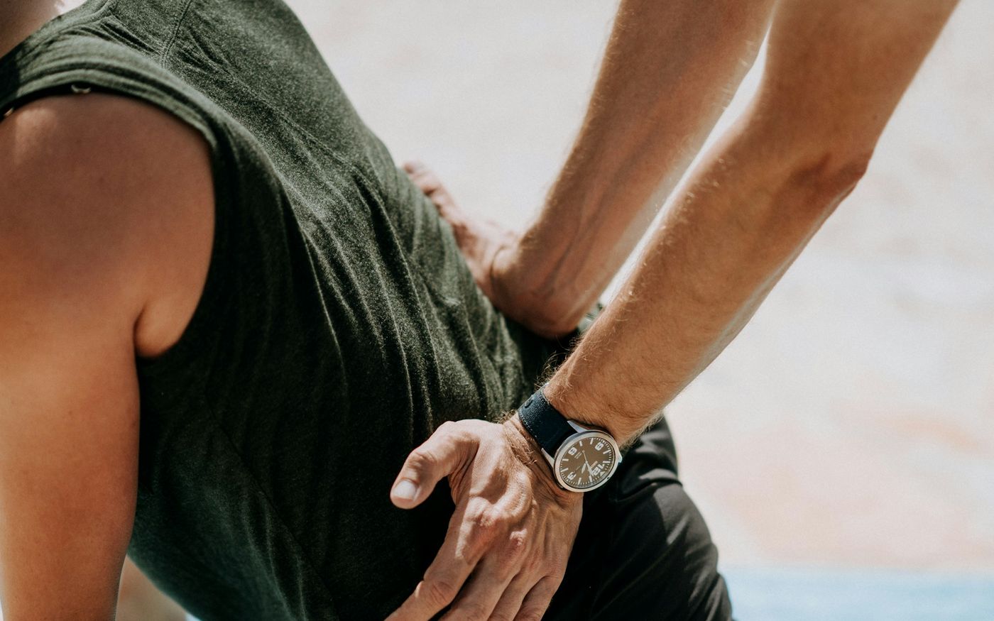 Hands-on chiropractic and soft tissue care