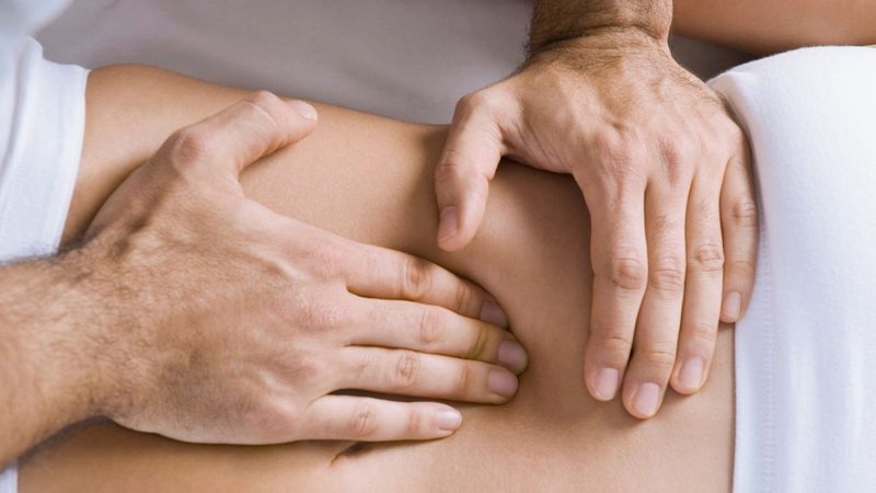 Hands-on chiropractic adjustment technique